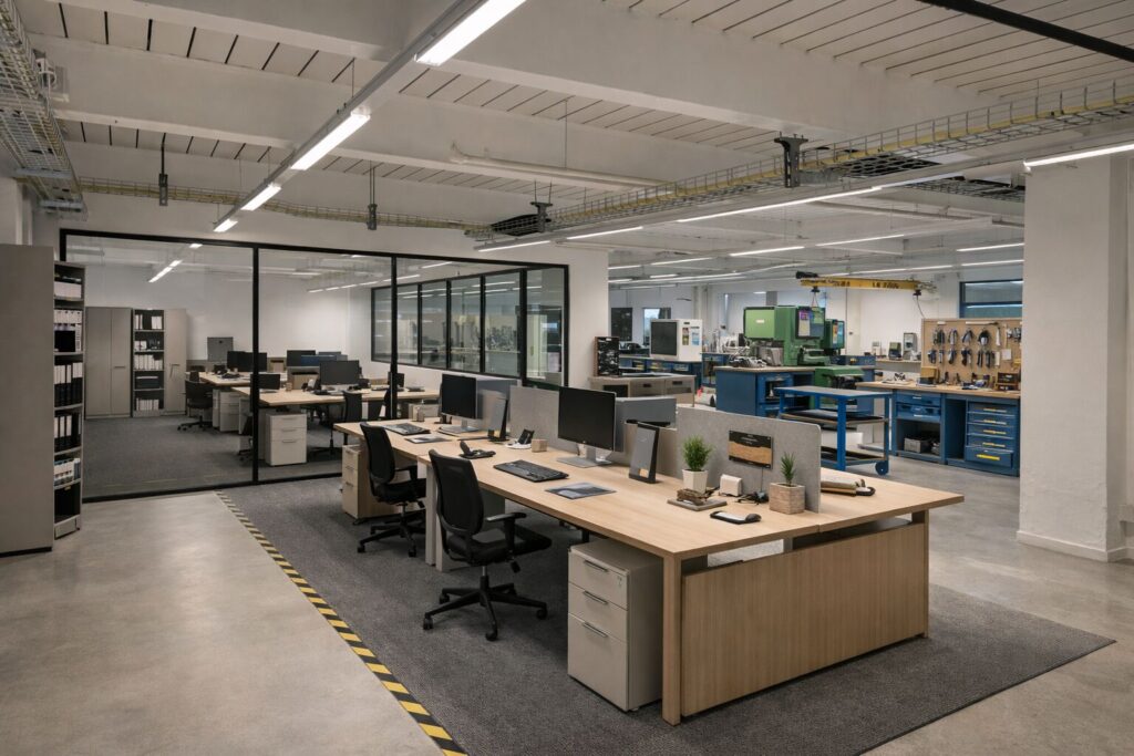 Bureaux modulables au cœur du futur quartier ECOTOPE